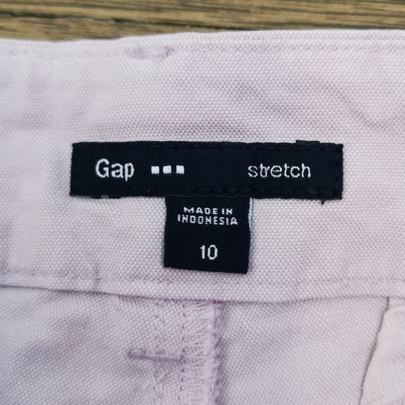 GAP Stretch Lilac Colored Cargo Shorts 10 - Picture 5 of 5